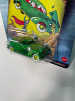 Hot Wheels 1/64 Pop Culture Action Comics #1 Action Sedan Green