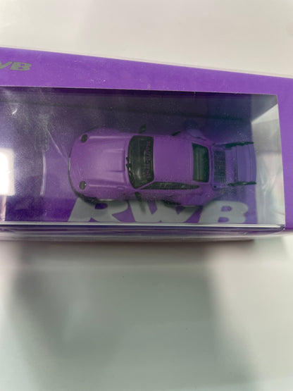 *SIGNED* Tarmac Works 1/64 Porsche RWB 993 Rotana Purple