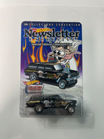 Hot Wheels 1/64 36th Collectors Convention Newsletter Exclusive ‘64 Chevy Nova Gasser with/ Sticker Black