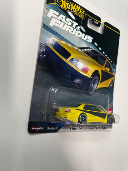 Hot Wheels 1/64 Fast & Furious Mix M Toyota Chaser JZX 100 Yellow