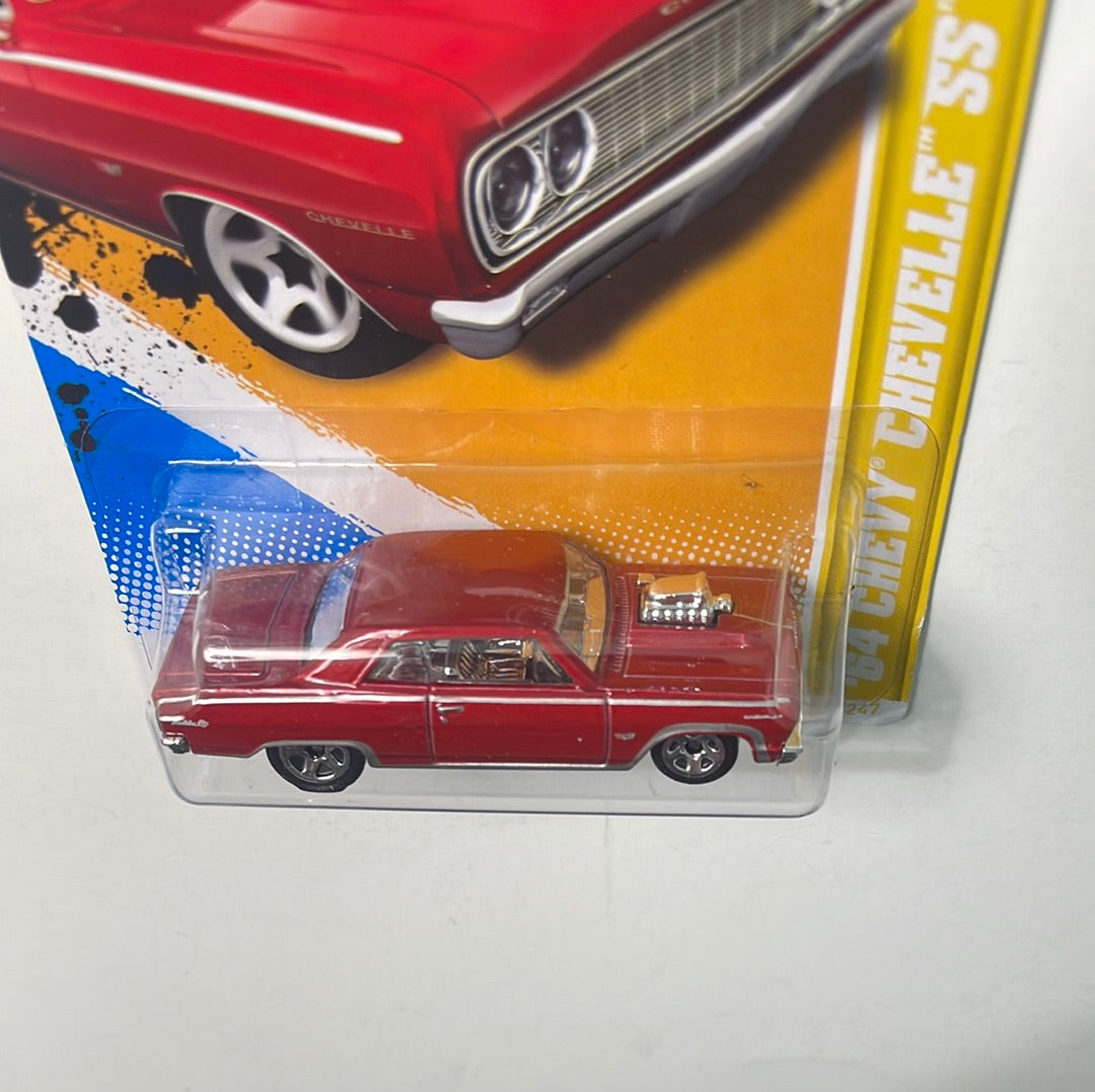 Hot Wheels 1/64 ‘64 Chevy Chevelle SS Red