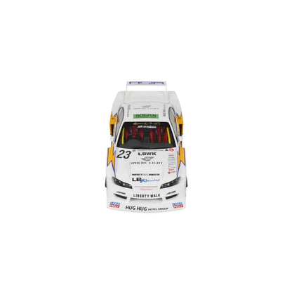 GT Spirit 1/18 Nissan S15 Silvia LB Super Silhouette Resin Serie White - GT560