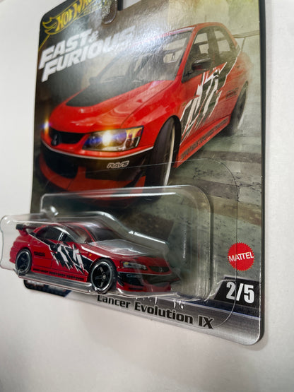 Hot Wheels 1/64 Fast & Furious Mix M Mitsubishi Lancer Evolution IX Red