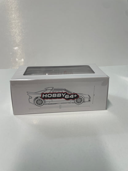 Tarmac Works 1/64 Ford RS200 White - HOBBY64 - T64P-001-WH