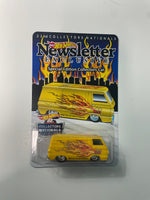 Hot Wheels 1/64 22th Collectors Nationals Convention Newsletter Exclusive Dodge A100 with/ Sticker Yellow