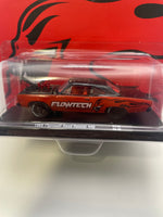 M2 Machines 1/64 Flowtech Exhaust 1969 Plymouth Road Runner 440 Orange