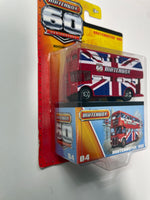 Matchbox 1/64 60th Anniversary Routemaster Bus Red - Damaged Card