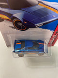 Hot Wheels 1/64 Lancia Stratos Blue - Damaged Card