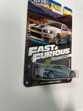 Hot Wheels 1/64 Fast And Furious Brian O’Conner Nissan Skyline GT-R (BNR34) Silver & Blue