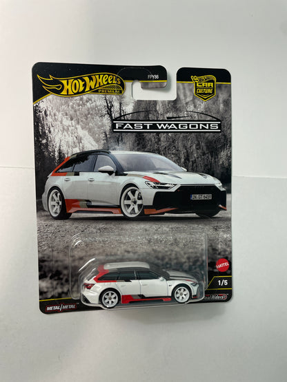 Hot Wheels 1/64 Car Culture Fast Wagons Set of 5 (FPY86-961J)