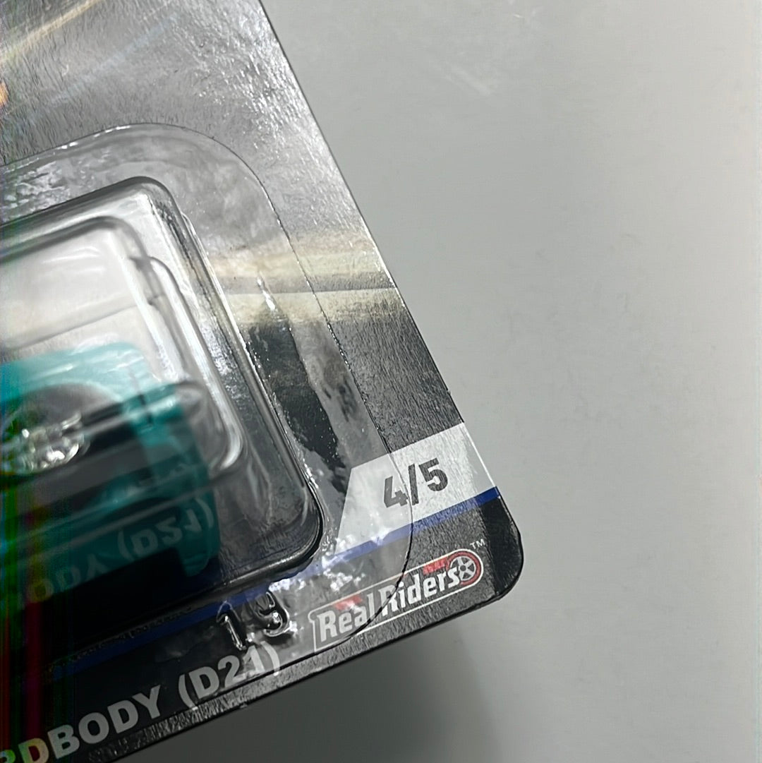 Hot Wheels 1/64 Car Culture Cruise Blvd Custom ‘93 Nissan Hardbody D21 Green