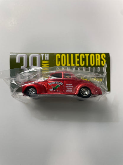 Hot Wheels 1/64 39th Annual Collectors Convention Los Angeles Dinner Baggie Car ‘40 Ford Red