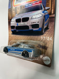 Matchbox 1/64 Germany BMW M5 Police Silver & Blue