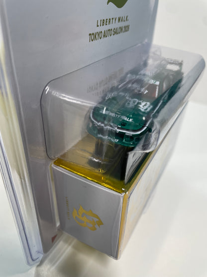 Mini GT 1/64 2026 Tokyo Auto Salon Package Exclusive Nissan LB-Super Silhouette 180SX Green - MGT01163-LB