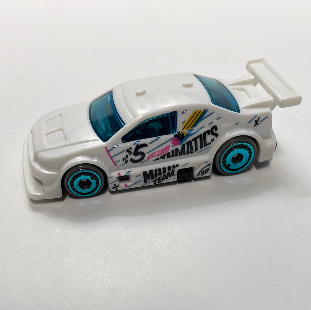 *Loose* Hot Wheels 1/64 5 Pack Exclusive Amazoom White