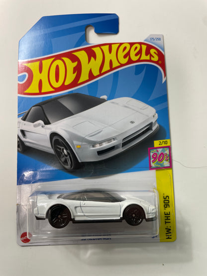 *Japan Card* Hot Wheels 1/64 '90 Acura NSX White - Damaged Card