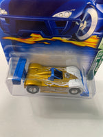 Hot Wheels 1/64 Treasure Hunt Riley & Scott MK III Gold & Blue