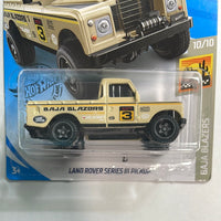 Hot Wheels 1/64 Land Rover Series III Pickup Beige