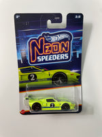 Hot Wheels 1/64 Neon Speeders Ford GT Green