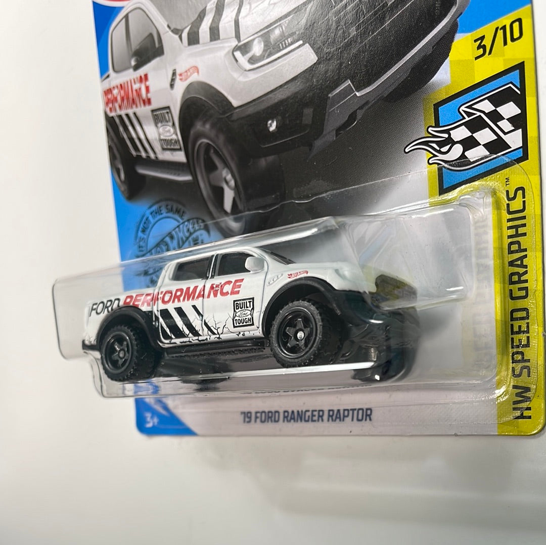 Hot Wheels 1/64 ‘19 Ford Ranger Raptor White