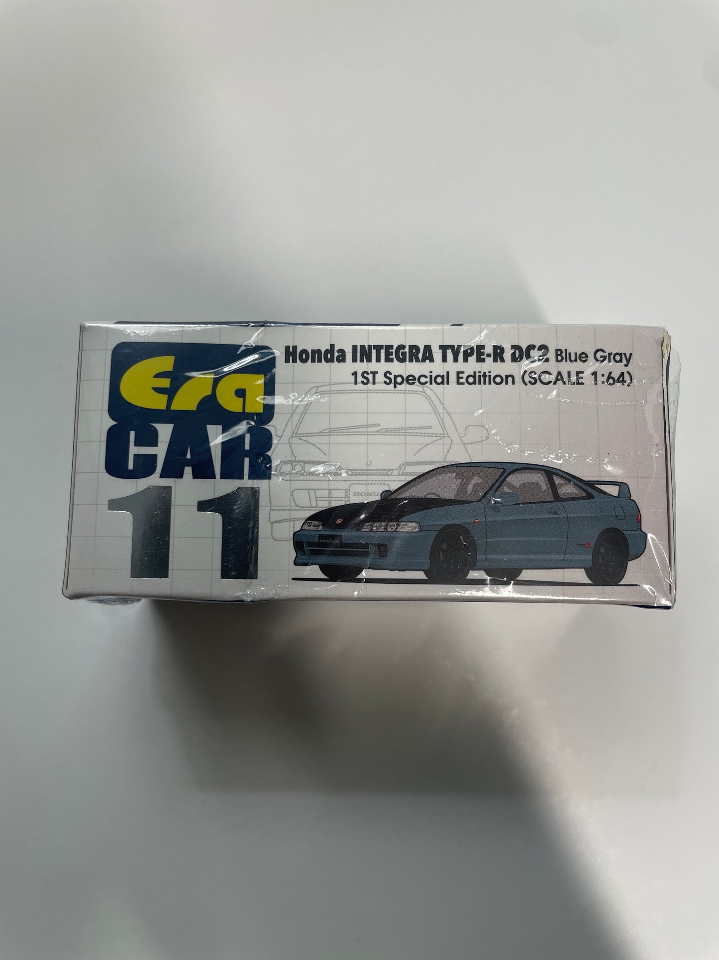 Era Car 1/64 Honda Integra Type R DC2 Blue Gray - HA20DC2RF11 - Damaged Box