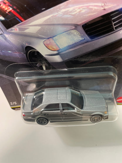 Hot Wheels 1/64 Fast & Furious Mix N Mercedes-Benz 500 SEL Silver - JHW67