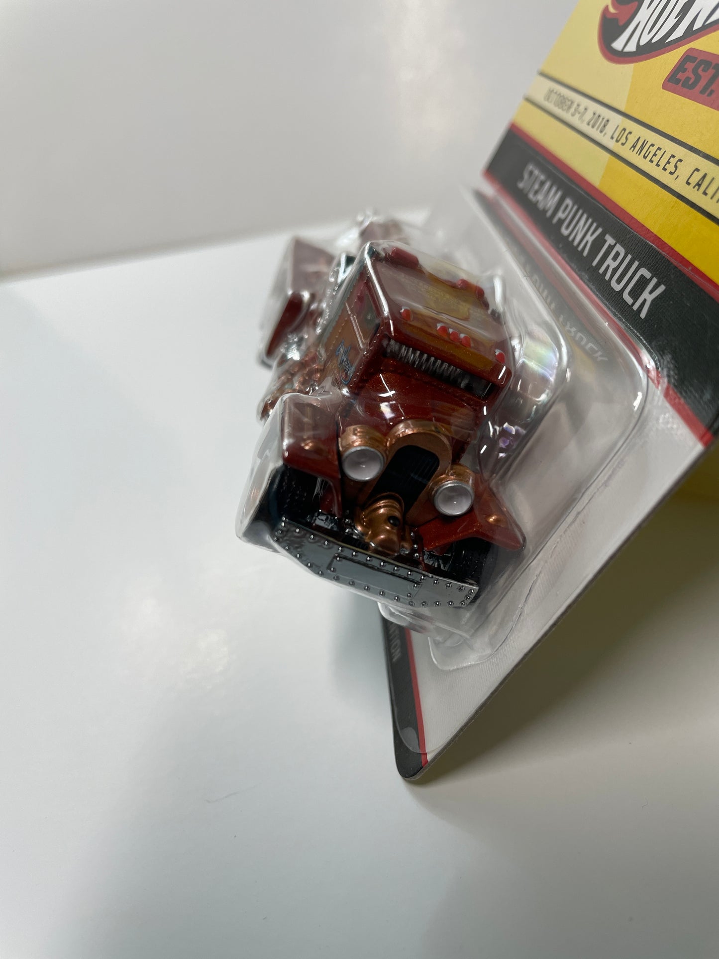 Hot Wheels 1/64 32th Annual Collectors Convention Dinner Los Angeles Steam Punk Truck Brown