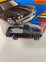 Hot Wheels 1/64 Datsun 620 Short Card Black