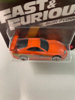 Hot Wheels 1/64 Fast And Furious Brian O’Conner Toyota Supra Orange