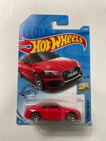 Hot Wheels 1/64 Audi RS5 Coupe Red - Damaged Card