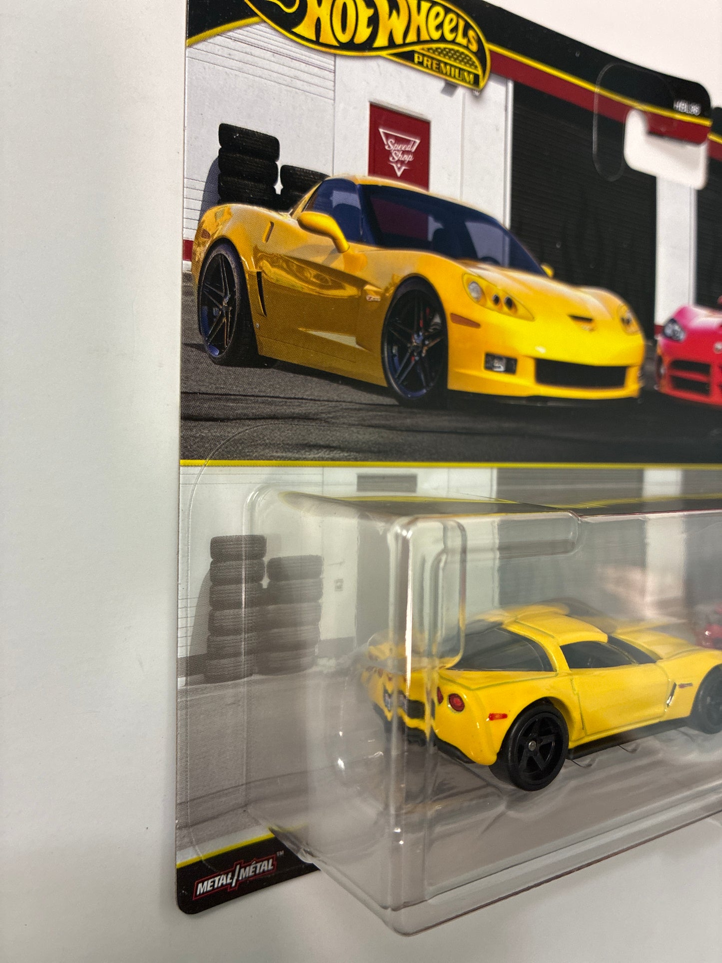 Hot Wheels 1/64 Car Culture Premium 2 Pack 2012 Corvette Z06 & 2003 Dodge Viper SRT-10 - JHW54