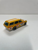 *Loose* Hot Wheels 1/64 ‘71 Datsun 510 Wagon n71 Yellow