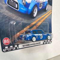 Hot Wheels 1/64 Boulevard Mix T ‘67 Ford Anglia Racer Blue