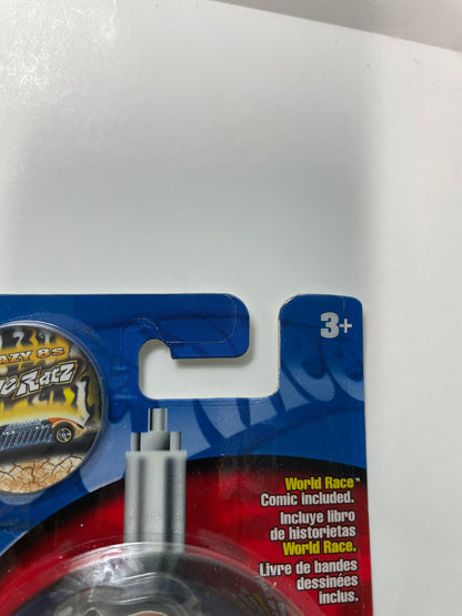 Hot Wheels 1/64 Highway 35 World Race Dune Ratz Krazy 8s Grey - Damaged Box