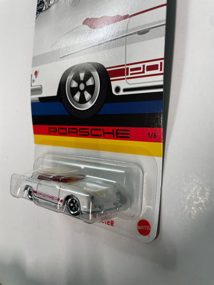 Hot Wheels 1/64 Porsche Series Porsche 356 Speedster White
