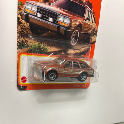 Matchbox 1/64 1980 AMC Eagle Brown