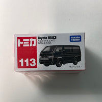 1/64 Tomica No.113 Toyota Hiace Black