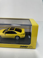 *Damaged Box* Inno64 1/64 Nissan Fairlady Z (Z32) Yellow Pearlglow w/ Extra Wheels (Open Box)