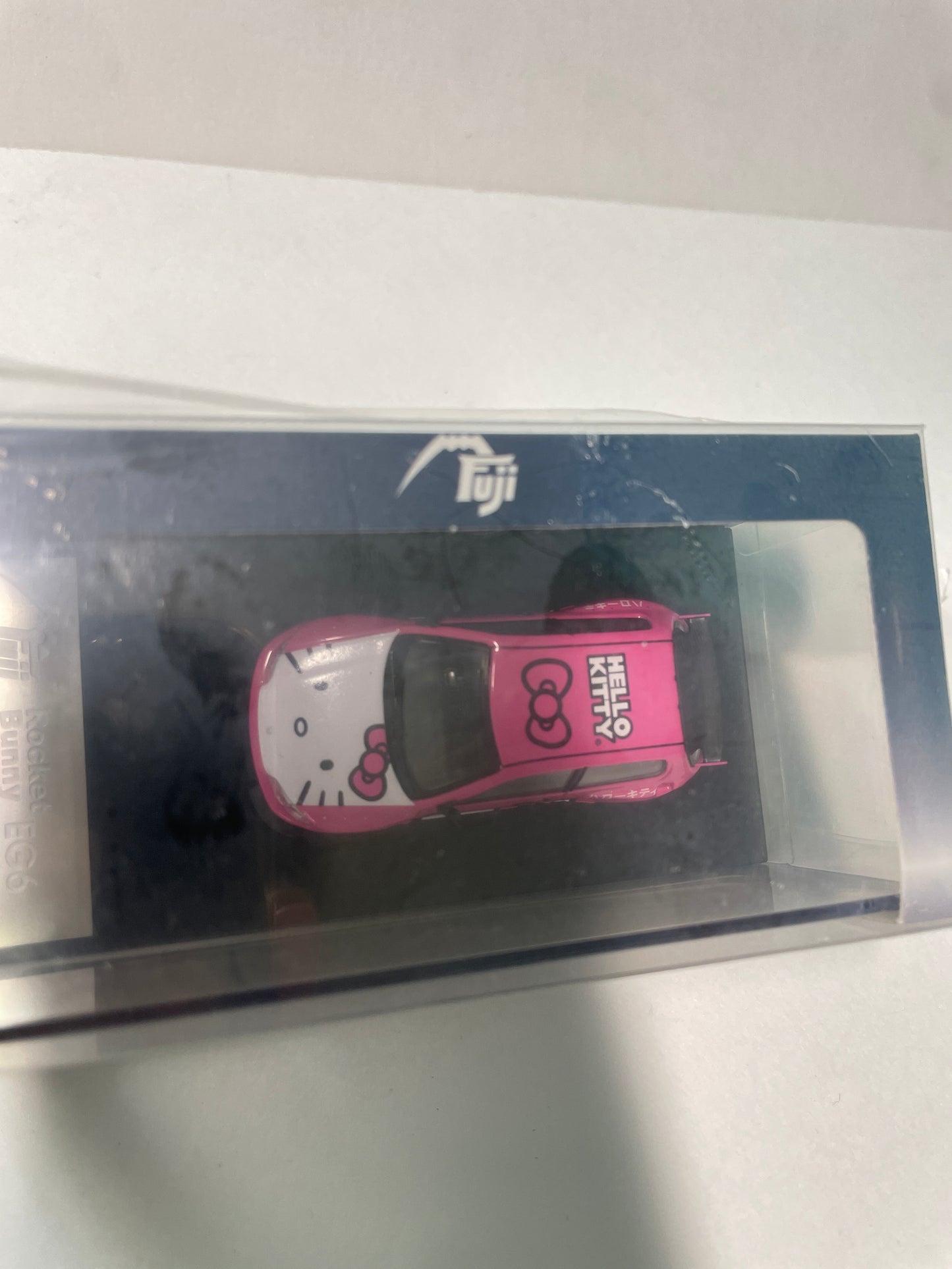 Fuji 1/64 Rocket Bunny EG6 Honda Civic Pandem Hello Kitty Pink
