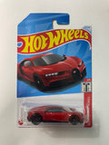 Hot Wheels 1/64 ‘16 Bugatti Chiron Red - Damaged Card