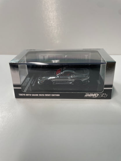 Inno64 1/64 2026 Tokyo Auto Salon Toyota Supra (A80) Top Secret Chrome - IN64-A80TS-TAS26