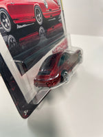 *Chase* Hot Wheels 1/64 Silver Series National Icons '67 Porsche 911 R Red