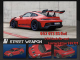 Street Warrior 1/64 Porsche 992 GT3 RS Red