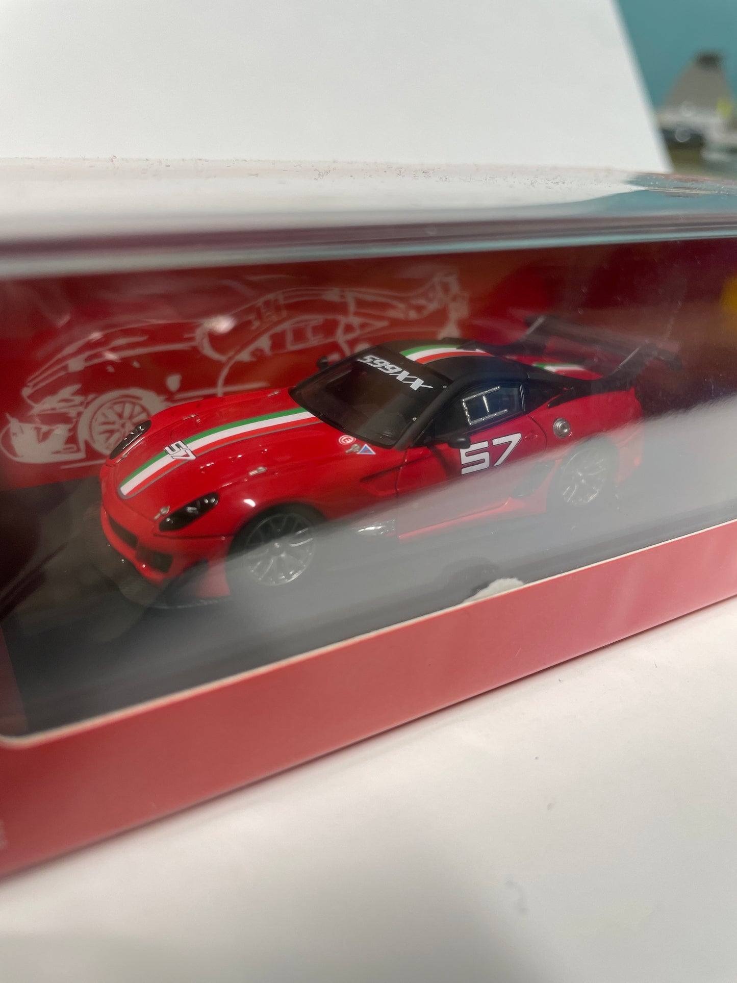 LS Model 1/64 599xx Evo Ferrari Red