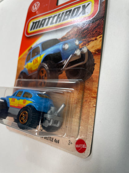 Matchbox 1/64 Volkswagen Beetle 4x4 Blue