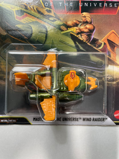 Hot Wheels 1/64 Pop Culture Masters Of The Universe Wind Raider Green & Orange - JHW91