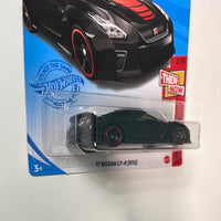 Hot Wheels 1/64 Kroger Exclusive ‘17 Nissan GT-R (R35) Black - Damaged Box