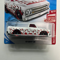 Hot Wheels Target Red ‘67 Chevy C10 White