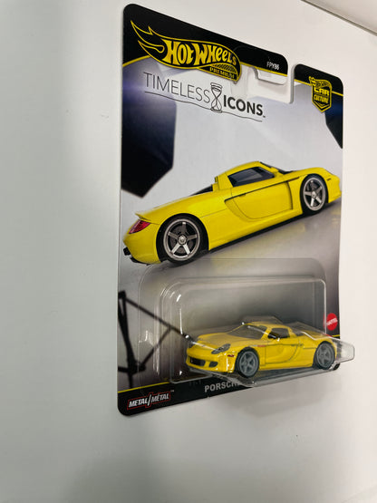 Hot Wheels 1/64 Car Culture Timeless Icons Porsche Carrera GT Yellow - JBK91 - Error