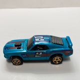 *Loose* Hot Wheels 1/64 5 Pack Exclusive Mustang Mach 1 Blue